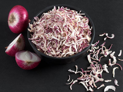 Dehydrated Red Onion Flakes (Kibbled)